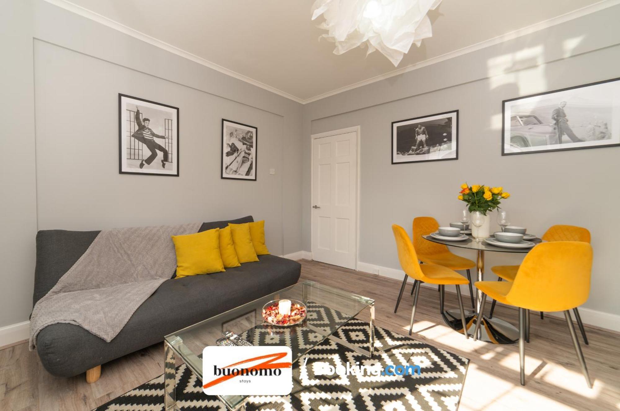 Two Bedroom Apartment By Buonomo Stays Short Lets & Serviced Accommodation With Balcony 런던 외부 사진